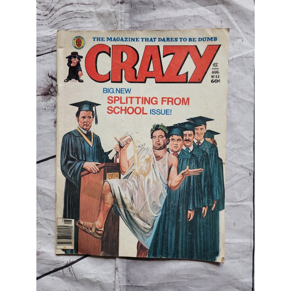 Crazy Magazine John Belushi Animal House No.53 August 1979 READ